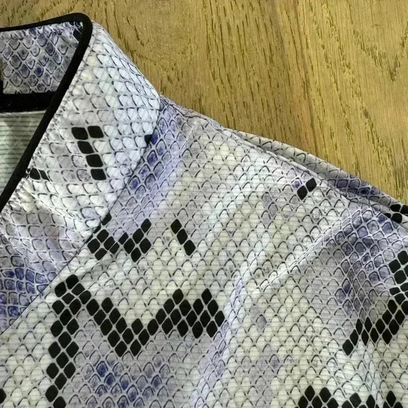 Sunsense by Jamie Sadock Half Zip Pullover Purple XXL - Picture 3 of 5